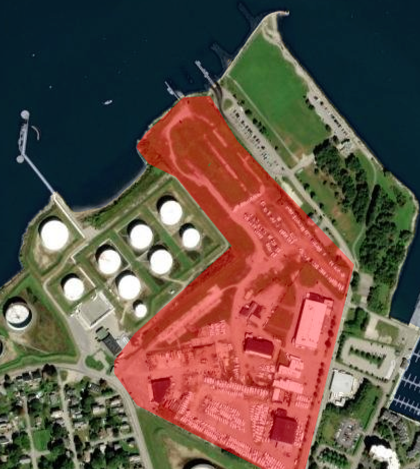 Proposed development footprint